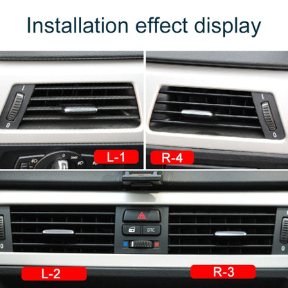 For BMW 3 Series E90 Car Air Conditioner Air Outlet Panel, Grille No. 1, Grille No. 2, Grille No. 3, Grille No. 4