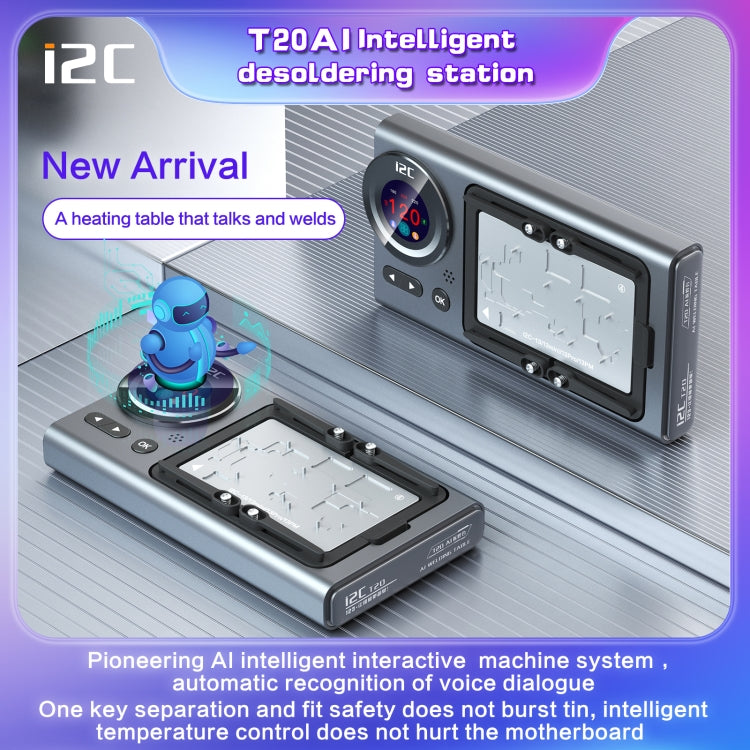 i2C T20 Intelligent Motherboard Middle Layered Heating Platform For iPhone X-13 Series, i2C T20 For iPhone X-13 Series
