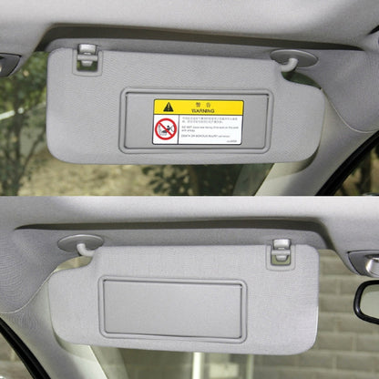 For Peugeot 308 2010-2022 Left-hand Drive Car Sun Visor Makeup Mirror Cover 98177070, For Peugeot 308 2010-2022 (Black), For Peugeot 308 2010-2022 (Dark Beige), For Peugeot 308 2010-2022 (Light Beige), For Peugeot 308 2010-2022 (Grey)