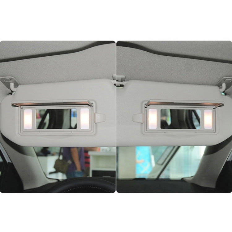For Peugeot 308 2010-2022 Left-hand Drive Car Sun Visor Makeup Mirror Cover 98177070, For Peugeot 308 2010-2022 (Black), For Peugeot 308 2010-2022 (Dark Beige), For Peugeot 308 2010-2022 (Light Beige), For Peugeot 308 2010-2022 (Grey)