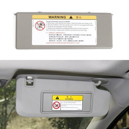 For Buick / Chevrolet Left-hand Drive Car Sun Visor Makeup Mirror 23196443, For Buick (Black), For Buick (Cream), For Buick (Grey), For Buick (Dark Beige), For Buick (Light Beige)
