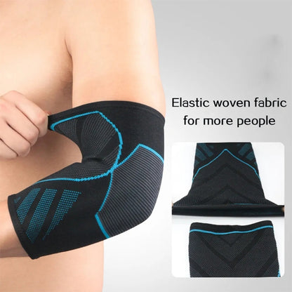 Outdoor Non-slip Pressurized Cycling Breathable Sports Elbow Pads, Random Color Delivery, L, M, XL