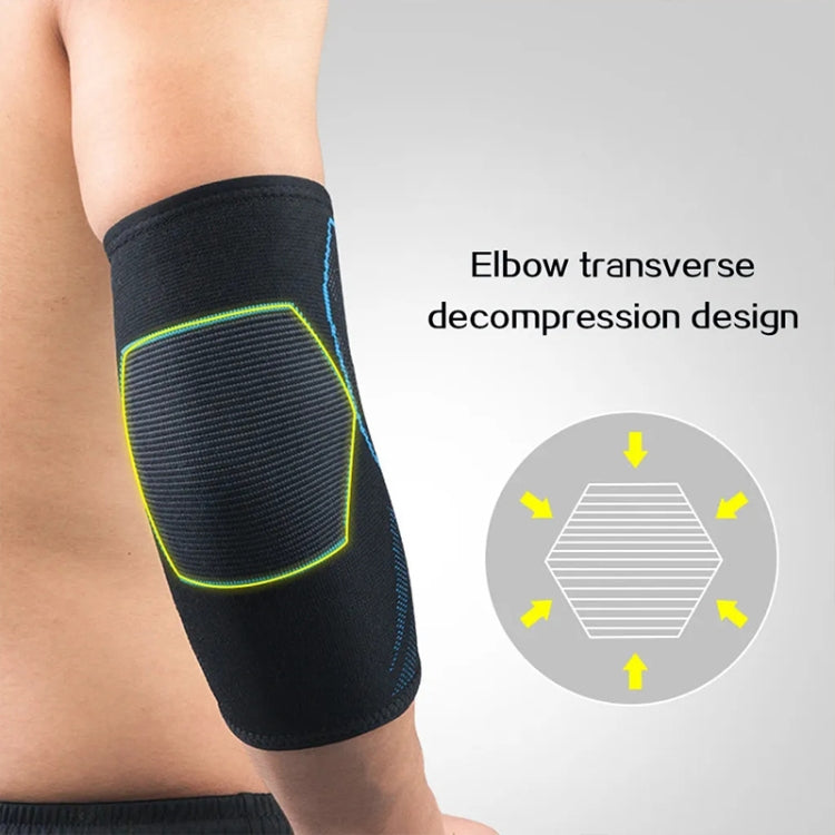 Outdoor Non-slip Pressurized Cycling Breathable Sports Elbow Pads, Random Color Delivery, L, M, XL