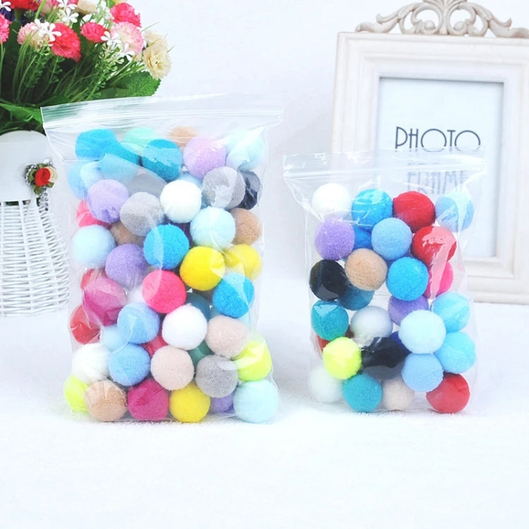 Colorful Plush Ball Pet Chew Ball Cat Interactive Toy, 30 in 1, 50pcs, 100pcs, 1000pcs