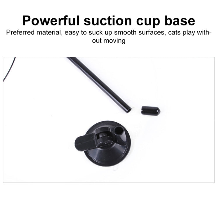 Handheld Adsorption Steel Wire Cat Teaser Stick Pet Toy, Random Color Delivery, Cat Teaser Stick