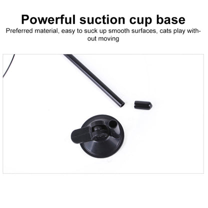 Handheld Adsorption Steel Wire Cat Teaser Stick Pet Toy, Random Color Delivery, Cat Teaser Stick