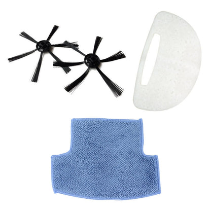 4 in 1 Sweeping Robot Side Brush Mop Filter Kit For ISWEEP S320, 4 in 1