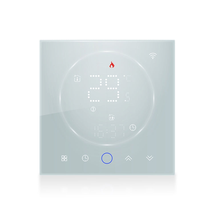 BHT-008GALW 95-240V AC 5A Smart Home Water Heating LED Thermostat With WiFi, With WiFi