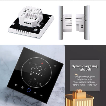 BHT-008GCLW 95-240V AC 5A Smart Home Boiler Heating LED Thermostat With WiFi, With WiFi
