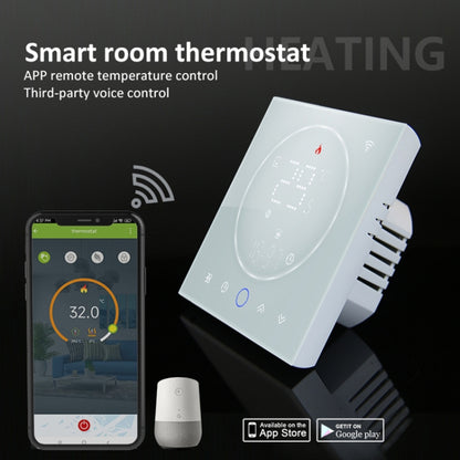 BHT-008GCLW 95-240V AC 5A Smart Home Boiler Heating LED Thermostat With WiFi, With WiFi