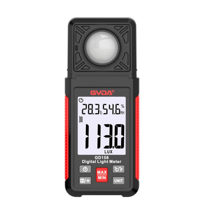 GVDA GD158 200000Lux Digital Light Meter Tester Brightness Photometer