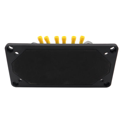 150A 12-48V RV Yacht Modified Double Row 12-way M6 Terminal Busbar with 12pcs Terminals, CP-3158, CP-3159
