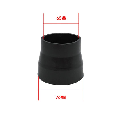 XH-UN081 63mm-76mm Universal Car Air Intake System Air Filter Pipe Tube