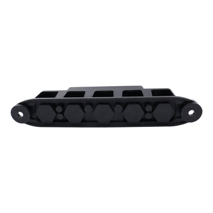 RV Yacht M8 Single Row 5-way Power Distribution Block Busbar with Cover, CP-4122-01, CP-4122-02
