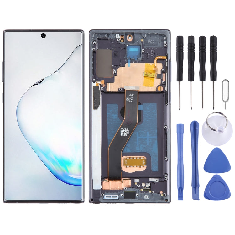 6.78 inch EU Version OLED LCD Screen Digitizer Full Assembly with Frame(Black), For Samsung Galaxy S23+ 5G SM-S916B, For Samsung Galaxy S22 Ultra 5G SM-S908B (EU Version), For Samsung Galaxy S21+ 5G SM-G996B, For Samsung Galaxy S20+ 4G/5G SM-G985/986
