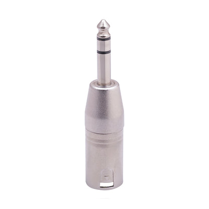 LZ1180 6.35mm 1/4 TRS Male to XLR 3pin Male Adapter, LZ1180