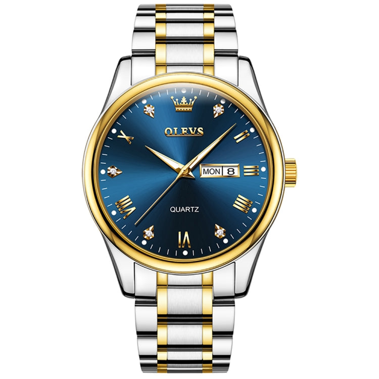 OLEVS 5563 Men Luminous Waterproof Quartz Watch, Men Quartz Watch