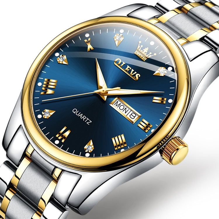 OLEVS 5563 Men Luminous Waterproof Quartz Watch, Men Quartz Watch