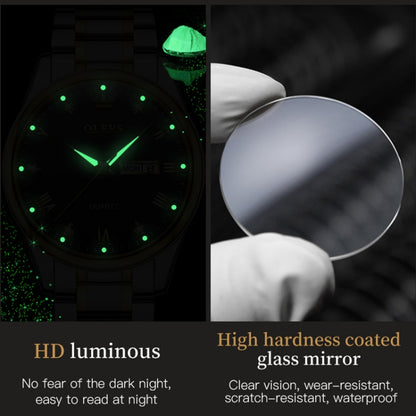 OLEVS 5563 Men Luminous Waterproof Quartz Watch, Men Quartz Watch