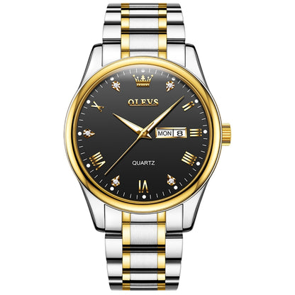 OLEVS 5563 Men Luminous Waterproof Quartz Watch, Men Quartz Watch