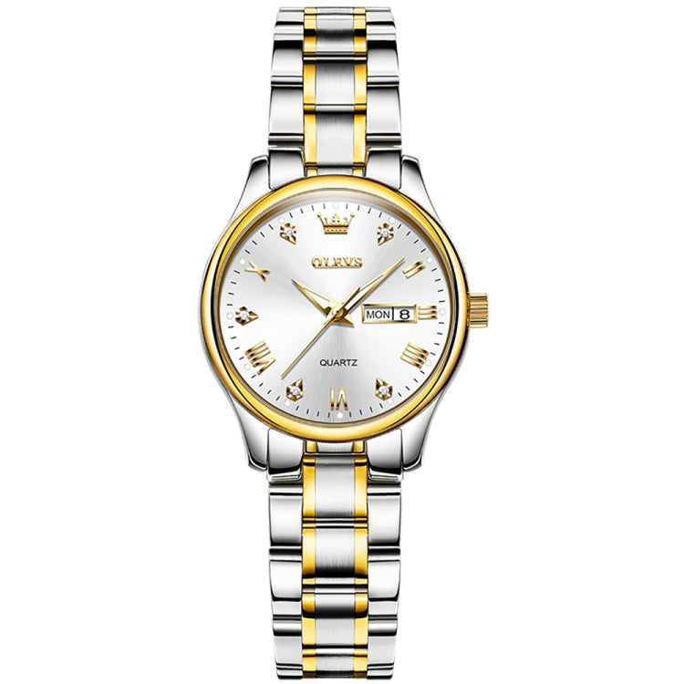 OLEVS 5563 Women Luminous Waterproof Quartz Watch, Women Quartz Watch