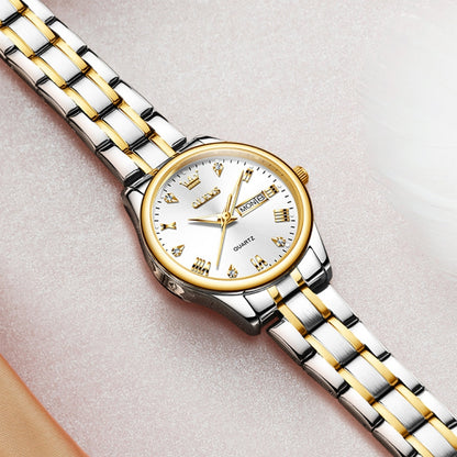 OLEVS 5563 Women Luminous Waterproof Quartz Watch, Women Quartz Watch