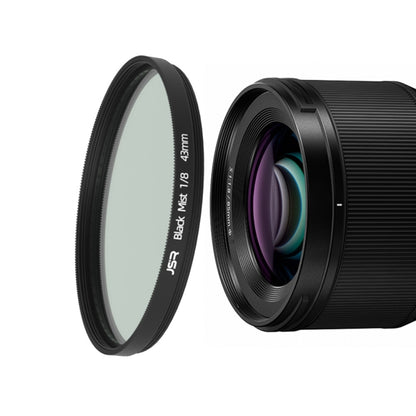 JSR Black Mist Filter Camera Lens Filter, 37mm, 43mm, 46mm, 49mm, 52mm, 55mm, 58mm, 62mm, 67mm, 72mm, 77mm, 82mm, 86mm
