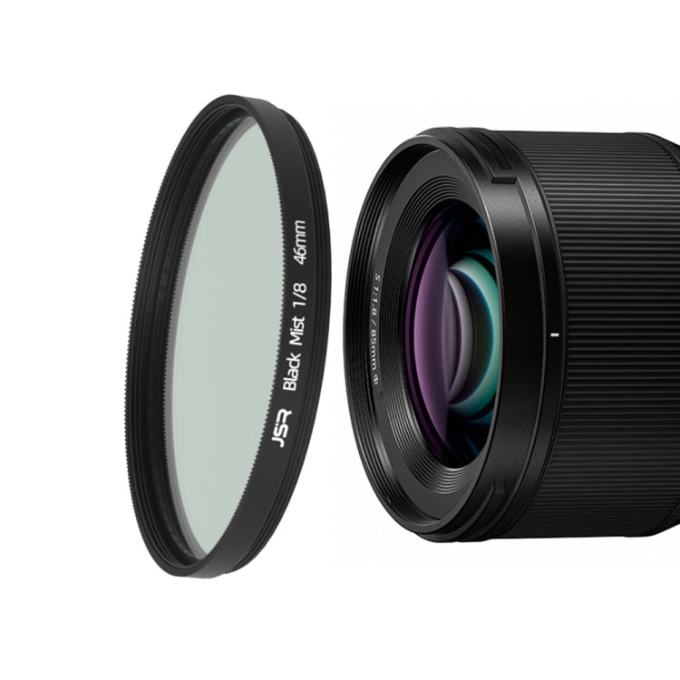 JSR Black Mist Filter Camera Lens Filter, 37mm, 43mm, 46mm, 49mm, 52mm, 55mm, 58mm, 62mm, 67mm, 72mm, 77mm, 82mm, 86mm