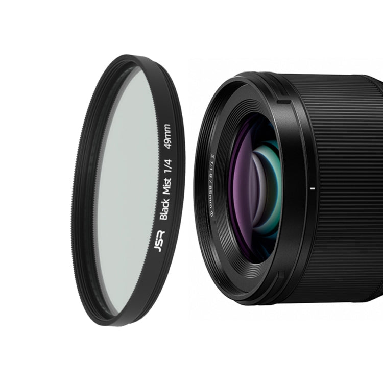 JSR Black Mist Filter Camera Lens Filter, 37mm, 43mm, 46mm, 49mm, 52mm, 55mm, 58mm, 62mm, 67mm, 72mm, 77mm, 82mm, 86mm
