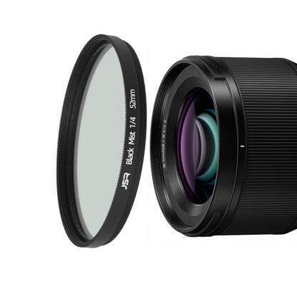 JSR Black Mist Filter Camera Lens Filter, 37mm, 43mm, 46mm, 49mm, 52mm, 55mm, 58mm, 62mm, 67mm, 72mm, 77mm, 82mm, 86mm