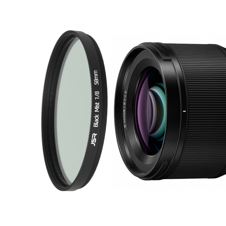 JSR Black Mist Filter Camera Lens Filter, 37mm, 43mm, 46mm, 49mm, 52mm, 55mm, 58mm, 62mm, 67mm, 72mm, 77mm, 82mm, 86mm