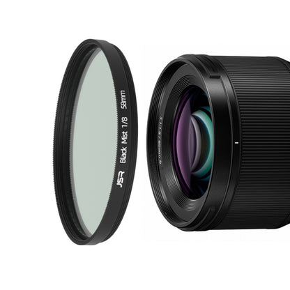 JSR Black Mist Filter Camera Lens Filter, 37mm, 43mm, 46mm, 49mm, 52mm, 55mm, 58mm, 62mm, 67mm, 72mm, 77mm, 82mm, 86mm