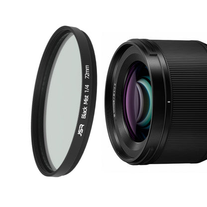 JSR Black Mist Filter Camera Lens Filter, 37mm, 43mm, 46mm, 49mm, 52mm, 55mm, 58mm, 62mm, 67mm, 72mm, 77mm, 82mm, 86mm