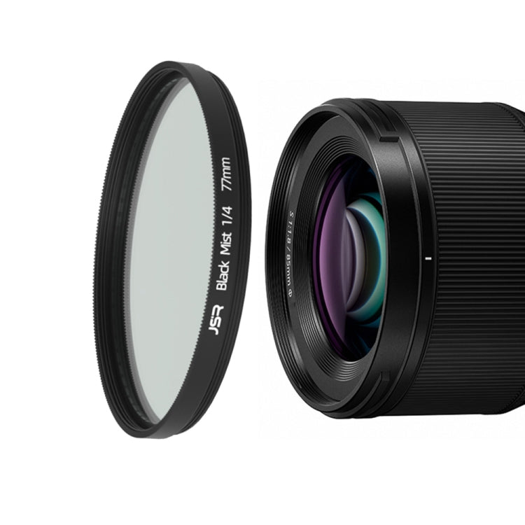 JSR Black Mist Filter Camera Lens Filter, 37mm, 43mm, 46mm, 49mm, 52mm, 55mm, 58mm, 62mm, 67mm, 72mm, 77mm, 82mm, 86mm