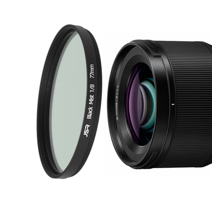 JSR Black Mist Filter Camera Lens Filter, 37mm, 43mm, 46mm, 49mm, 52mm, 55mm, 58mm, 62mm, 67mm, 72mm, 77mm, 82mm, 86mm