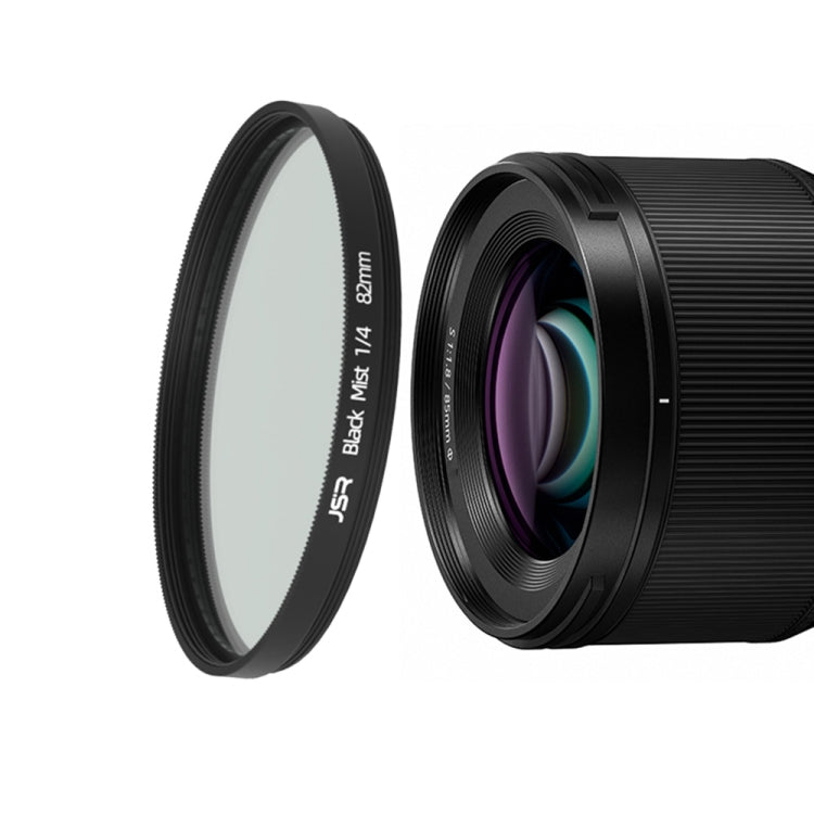 JSR Black Mist Filter Camera Lens Filter, 37mm, 43mm, 46mm, 49mm, 52mm, 55mm, 58mm, 62mm, 67mm, 72mm, 77mm, 82mm, 86mm