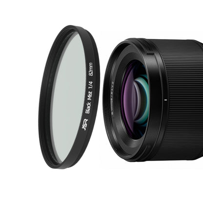 JSR Black Mist Filter Camera Lens Filter, 37mm, 43mm, 46mm, 49mm, 52mm, 55mm, 58mm, 62mm, 67mm, 72mm, 77mm, 82mm, 86mm