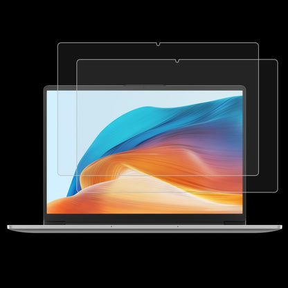 2pcs 9H 0.3mm Explosion-proof Tempered Glass Film, For Huawei MateBook E 2023, For Huawei MateBook D 14 2023