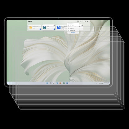 25pcs 9H 0.3mm Explosion-proof Tempered Glass Film, For Huawei MateBook E 2023, For Huawei MateBook D 14 2023