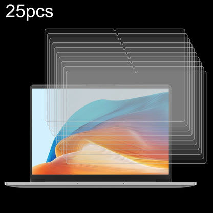 25pcs 9H 0.3mm Explosion-proof Tempered Glass Film, For Huawei MateBook E 2023, For Huawei MateBook D 14 2023
