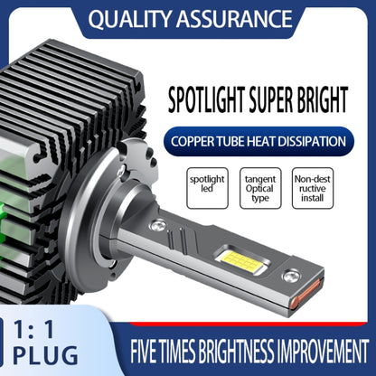 P15 1 Pair D3S / D3R DC10-32V / 35W / 6000K / 4000LM IP68 Waterproof Car LED Headlight, D3S / D3R