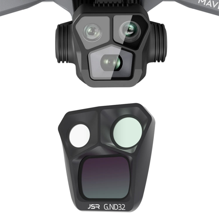 JSR GB Gradient Neutral Density Lens Filter, GND8 For DJI Mavic 3 Pro, GND16 For DJI Mavic 3 Pro, GND32 For DJI Mavic 3 Pro, GND 3 in 1 For DJI Mavic 3 Pro