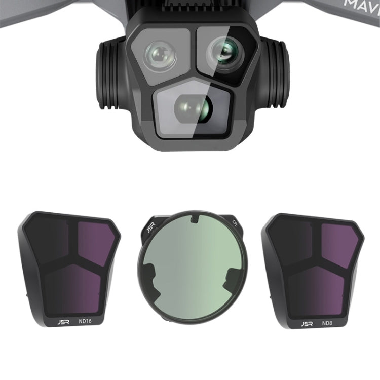 JSR KH Series Drone Lens Filter, For DJI Mavic 3 Pro MCUV, For DJI Mavic 3 Pro CPL, For DJI Mavic 3 Pro ND8, For DJI Mavic 3 Pro ND16, For DJI Mavic 3 Pro ND32, For DJI Mavic 3 Pro ND64, For DJI Mavic 3 Pro ND1000, For DJI Mavic 3 Pro ND8PL...