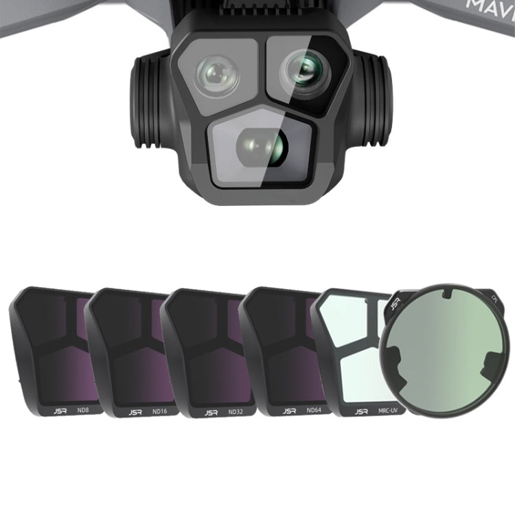 JSR KH Series Drone Lens Filter, For DJI Mavic 3 Pro MCUV, For DJI Mavic 3 Pro CPL, For DJI Mavic 3 Pro ND8, For DJI Mavic 3 Pro ND16, For DJI Mavic 3 Pro ND32, For DJI Mavic 3 Pro ND64, For DJI Mavic 3 Pro ND1000, For DJI Mavic 3 Pro ND8PL...