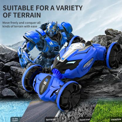 JJR/C Q150 2.4G 4WD Drive Double Sided Remote Control Amphibious Car