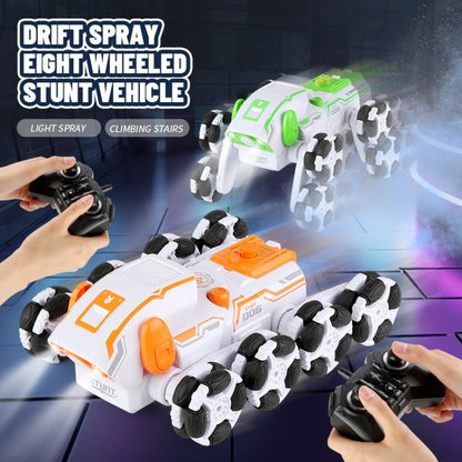 JJR/C Q152 Remote Control Intelligent Eight Wheel Swing Arm Stunt Vehicle