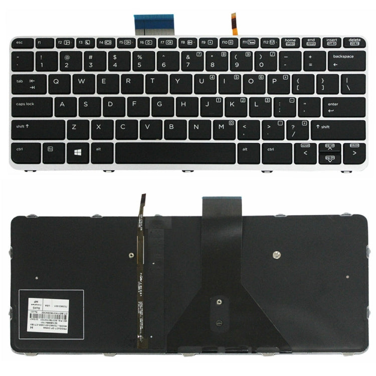US Version Laptop Backlight Keyboard, For HP Spectre X360 15-CH, For HP 15-DA / 15-DB, For HP Probook 450, For HP Elitebook Folio 1040 G3, For HP 15-CC / 15-CD / 15-CK, For HP 15-P000 / 17-F000, For HP Elitebook 1020 G1, For HP Probook 470 G3