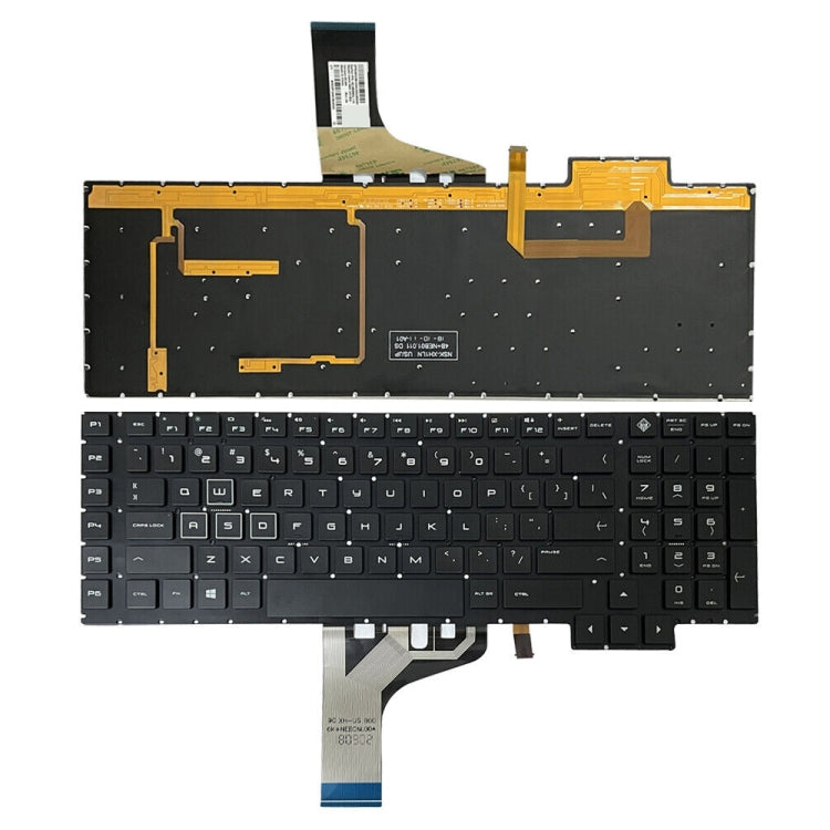 US Version Laptop Backlight Keyboard, For HP Spectre X360 15-CH, For HP 15-DA / 15-DB, For HP Probook 450, For HP Elitebook Folio 1040 G3, For HP 15-CC / 15-CD / 15-CK, For HP 15-P000 / 17-F000, For HP Elitebook 1020 G1, For HP Probook 470 G3