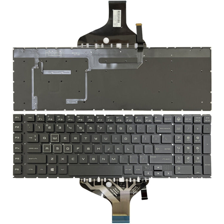 US Version Laptop Backlight Keyboard, For HP Spectre X360 15-CH, For HP 15-DA / 15-DB, For HP Probook 450, For HP Elitebook Folio 1040 G3, For HP 15-CC / 15-CD / 15-CK, For HP 15-P000 / 17-F000, For HP Elitebook 1020 G1, For HP Probook 470 G3