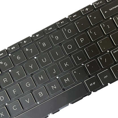 Crystal Cap US Version Laptop Backlight Keyboard, For HP Pavilion Gaming 15-DK